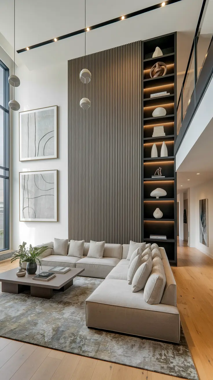 Accent Walls in Living Room Ideas: Stylish Designs with Paint, Wallpaper & Texture