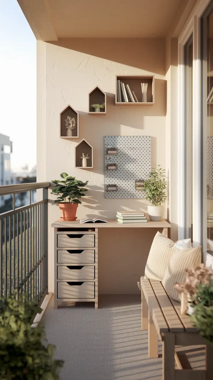 Top Balcony Workspace Ideas for Small, Stylish, and Productive Outdoor Setups