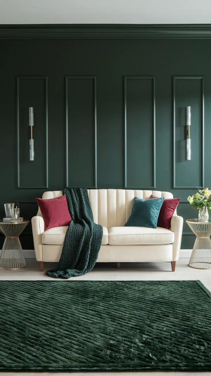 Dark Green Living Room: Inspiring Ideas and Stylish Decor Tips