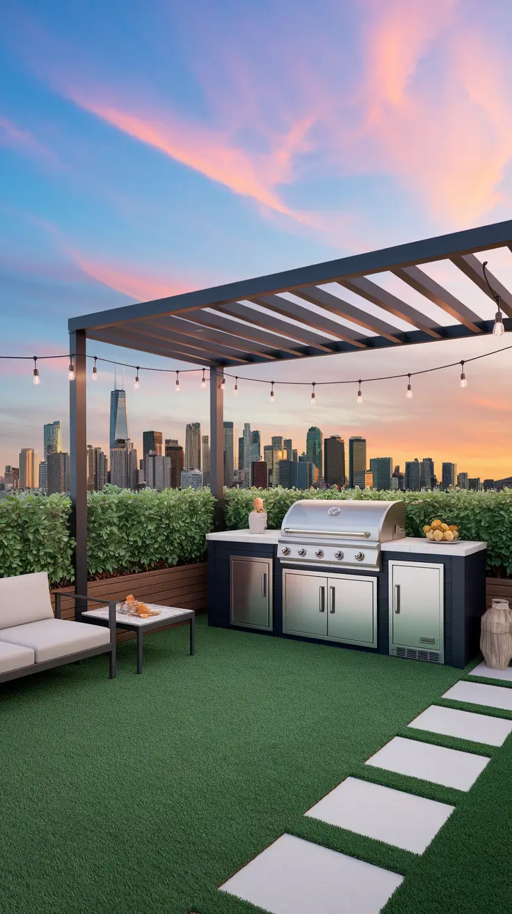 Outdoor BBQ Area with Roof: 10 Practical and Stylish Design Ideas