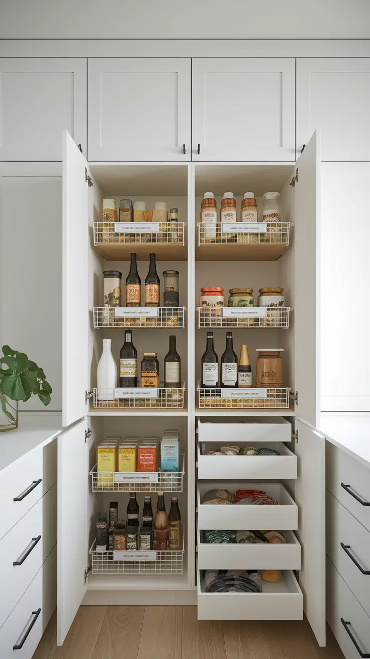 20 Pantry Cabinets Ideas for Stylish and Functional Kitchen Organization