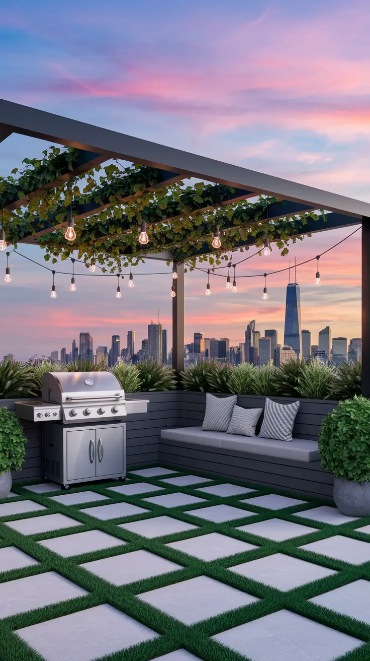 Outdoor BBQ Area with Roof: 10 Practical and Stylish Design Ideas