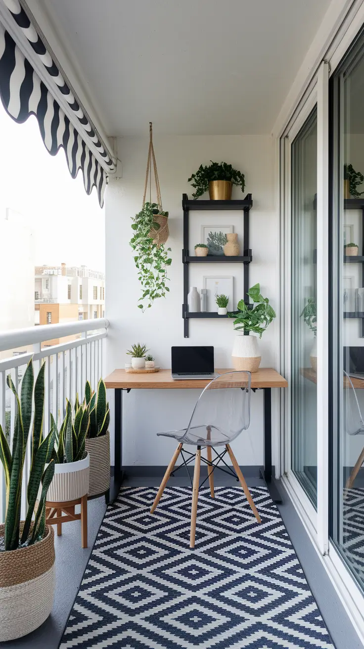 Top Balcony Workspace Ideas for Small, Stylish, and Productive Outdoor Setups