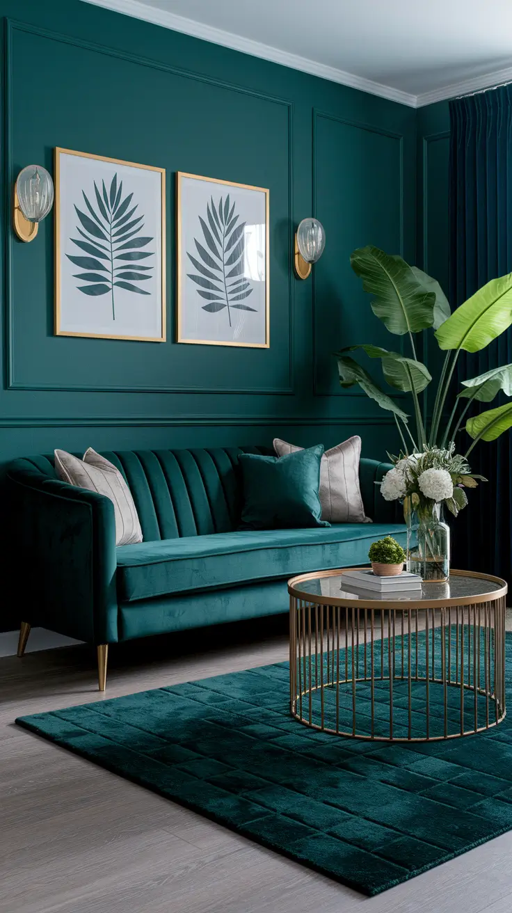 Dark Green Living Room: Inspiring Ideas and Stylish Decor Tips