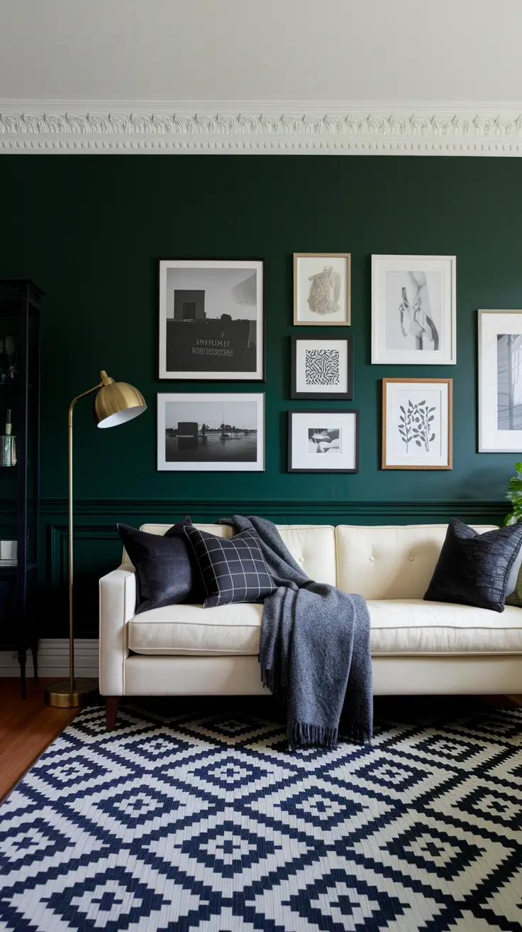 Dark Green Living Room: Inspiring Ideas and Stylish Decor Tips