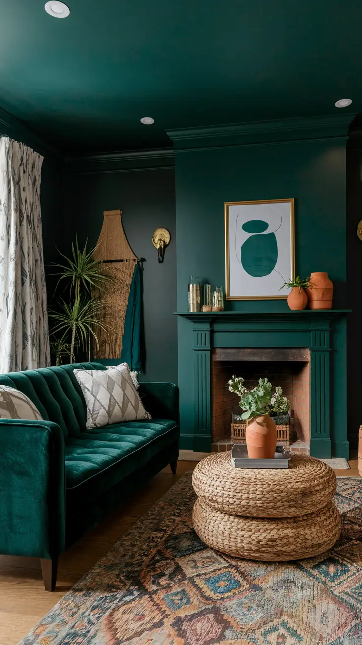 Dark Green Living Room: Inspiring Ideas and Stylish Decor Tips