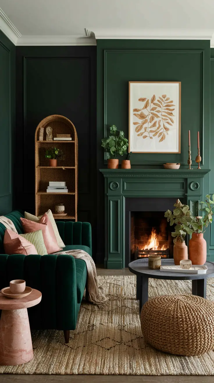 Dark Green Living Room: Inspiring Ideas and Stylish Decor Tips