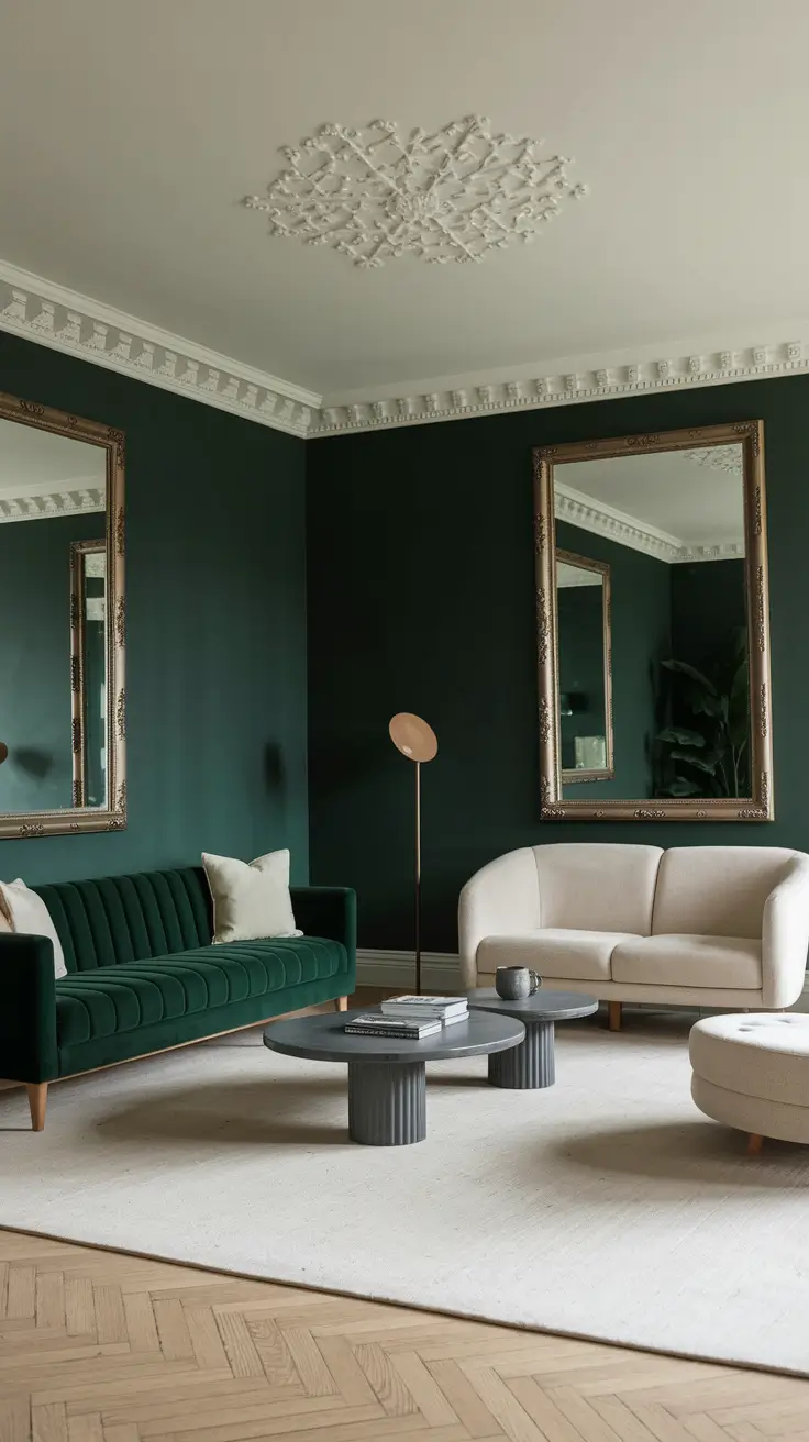 Dark Green Living Room: Inspiring Ideas and Stylish Decor Tips