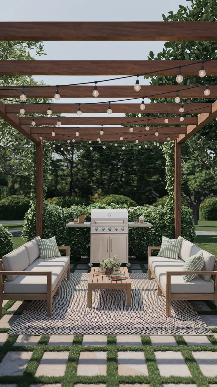 Outdoor BBQ Area with Roof: 10 Practical and Stylish Design Ideas