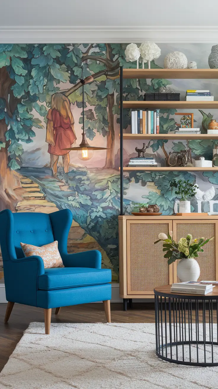 Accent Walls in Living Room Ideas: Stylish Designs with Paint, Wallpaper & Texture