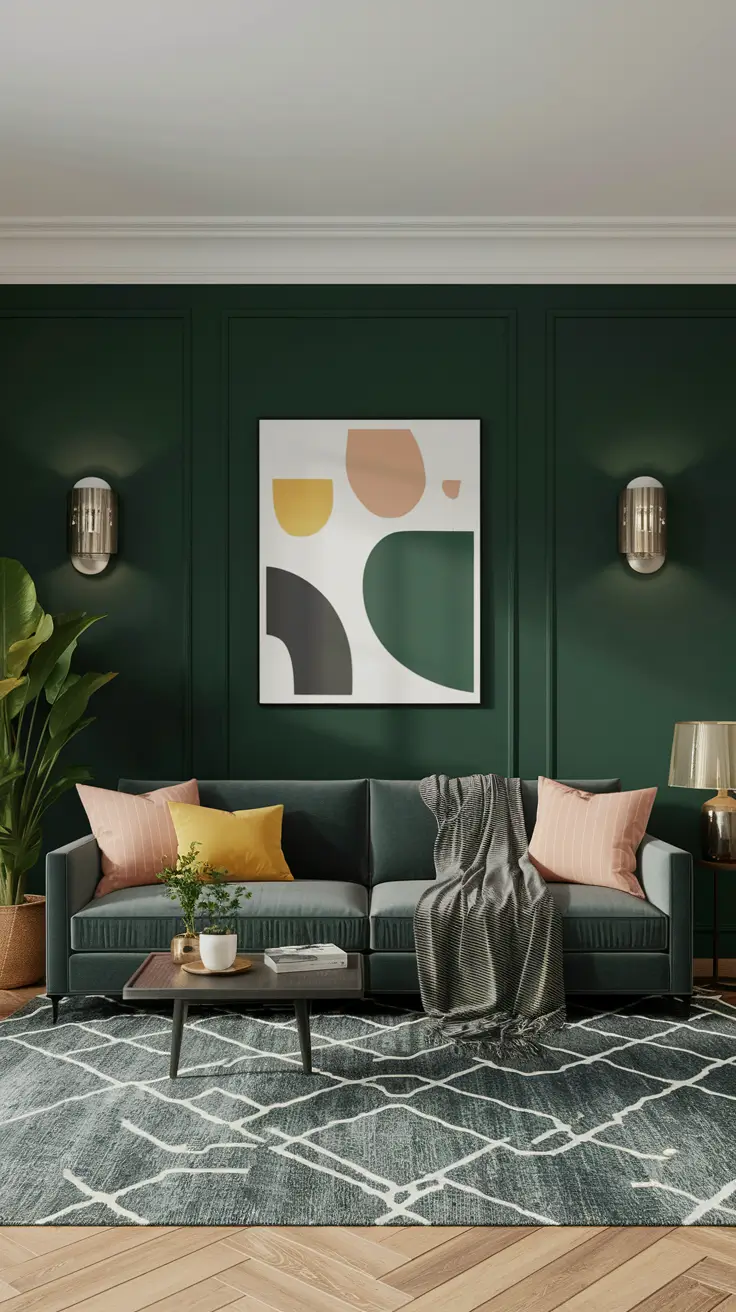 Dark Green Living Room: Inspiring Ideas and Stylish Decor Tips