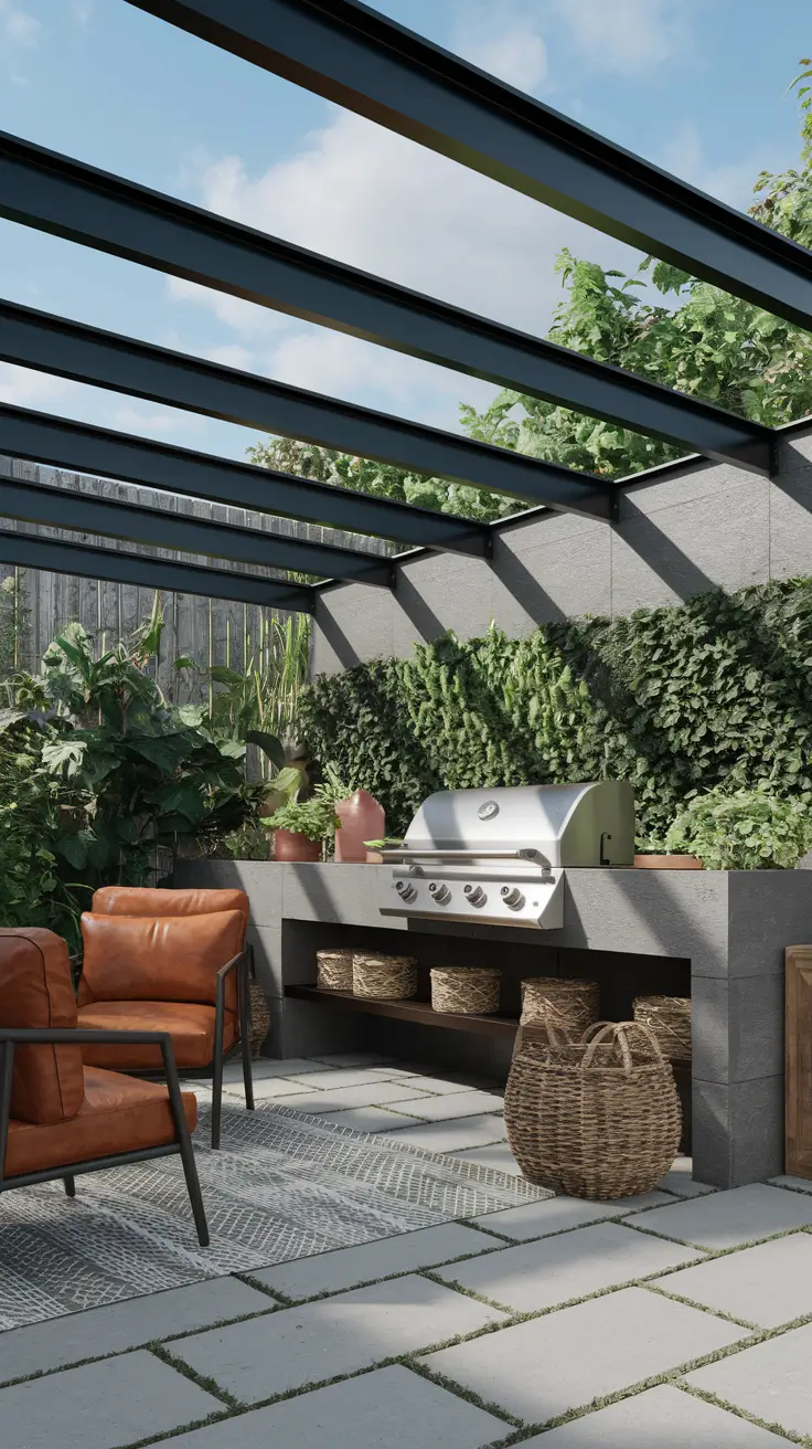 Outdoor BBQ Area with Roof: 10 Practical and Stylish Design Ideas