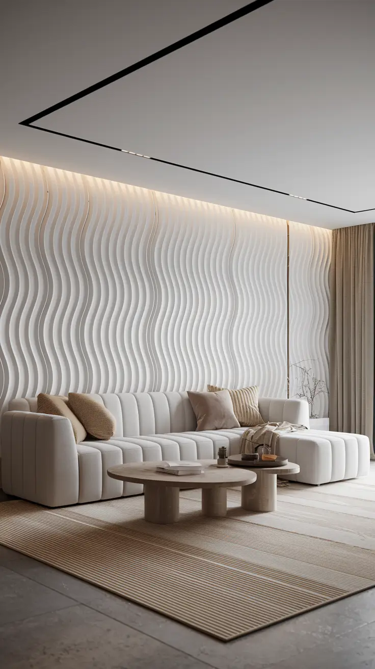 Accent Walls in Living Room Ideas: Stylish Designs with Paint, Wallpaper & Texture