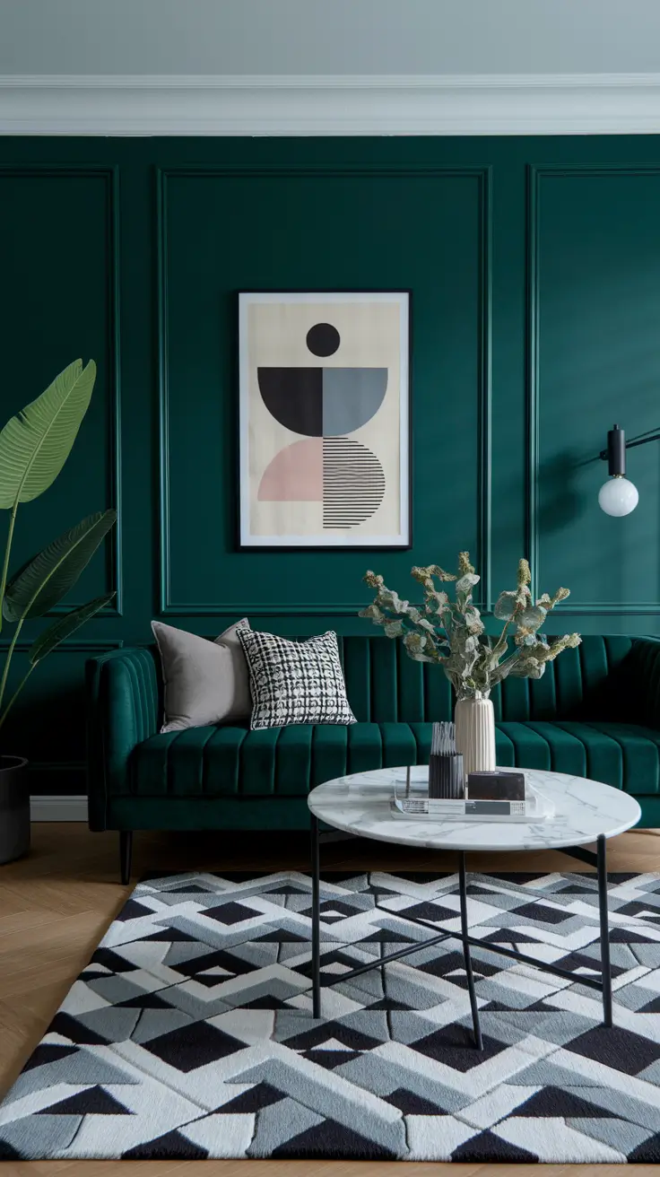 Dark Green Living Room: Inspiring Ideas and Stylish Decor Tips