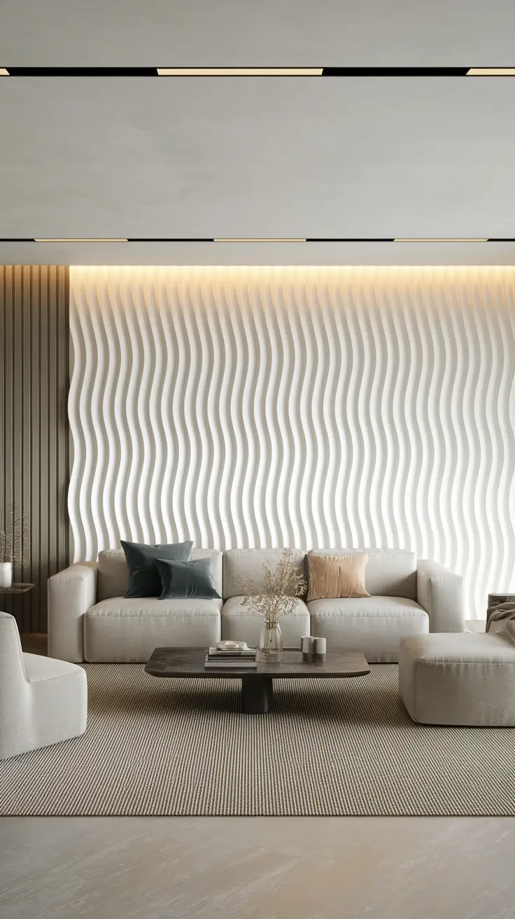 Accent Walls in Living Room Ideas: Stylish Designs with Paint, Wallpaper & Texture