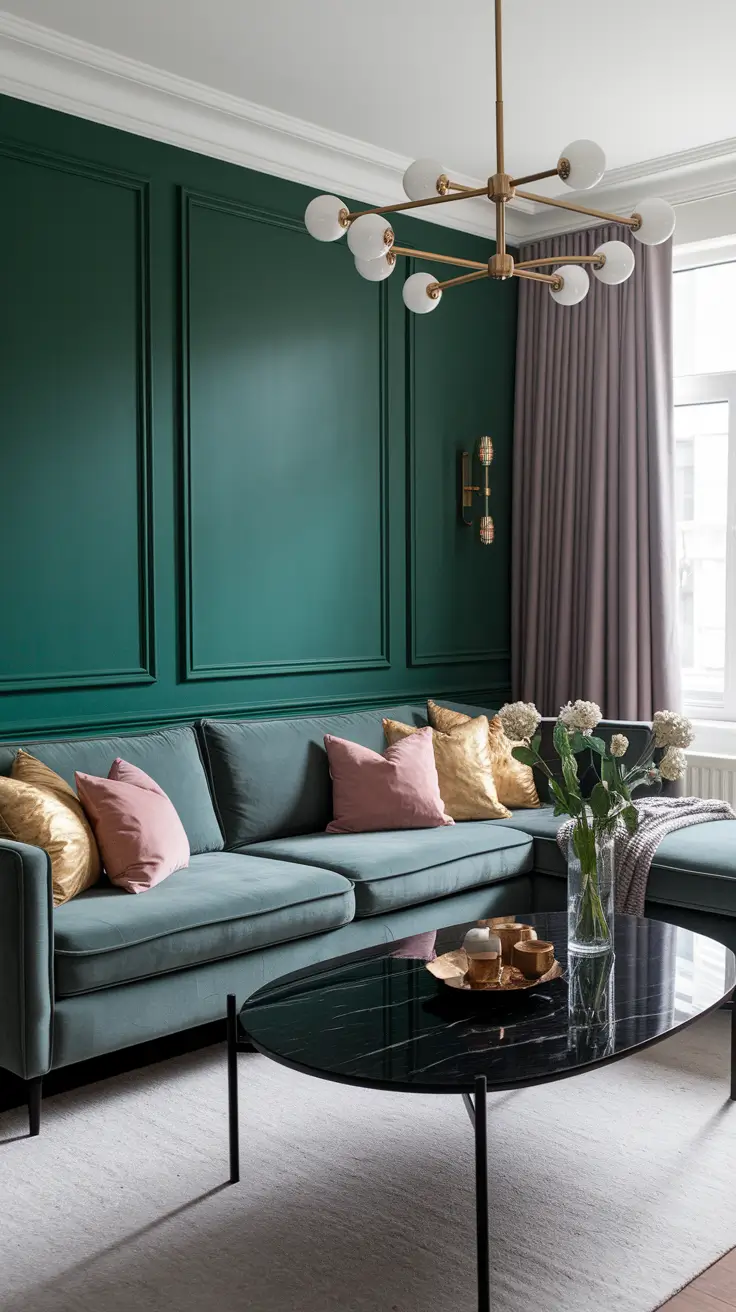 Accent Walls in Living Room Ideas: Stylish Designs with Paint, Wallpaper & Texture