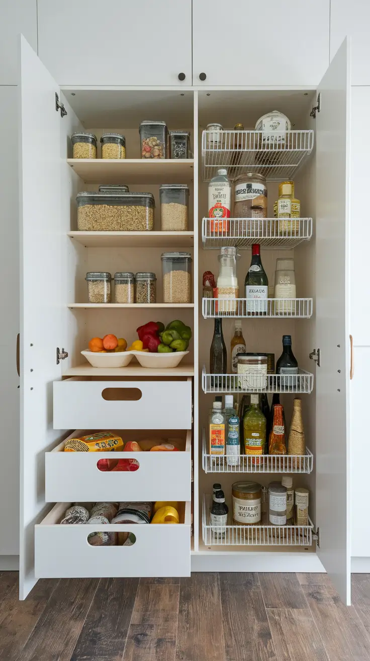 20 Pantry Cabinets Ideas for Stylish and Functional Kitchen Organization