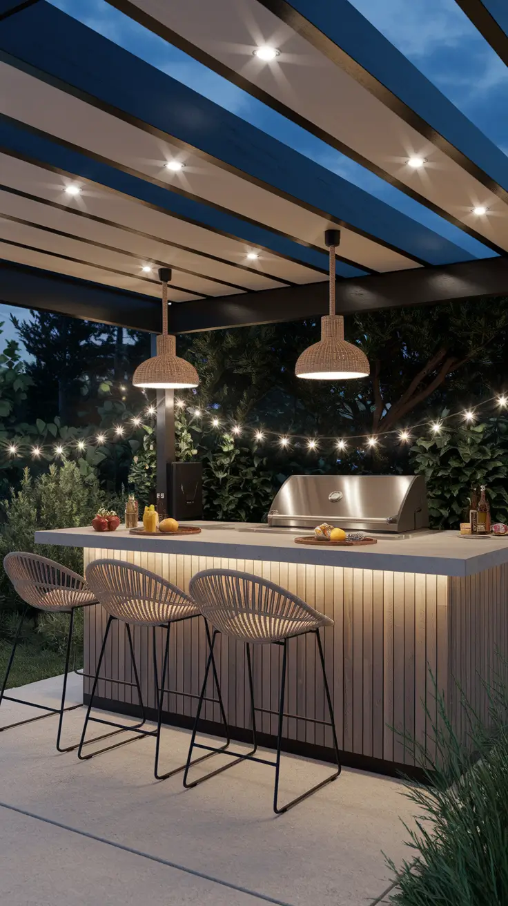 Outdoor BBQ Area with Roof: 10 Practical and Stylish Design Ideas