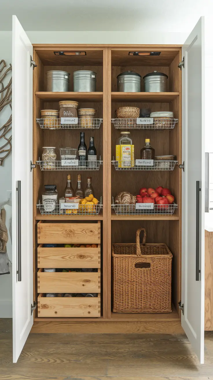 20 Pantry Cabinets Ideas for Stylish and Functional Kitchen Organization