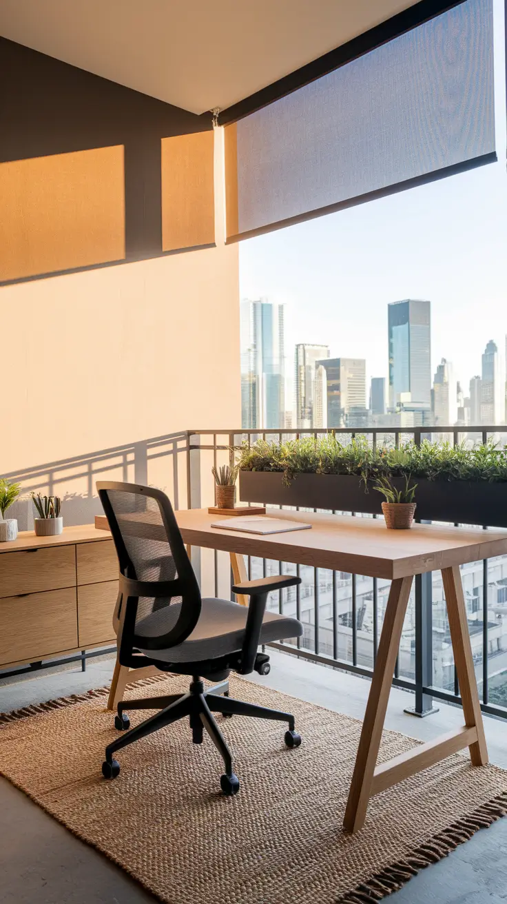 Top Balcony Workspace Ideas for Small, Stylish, and Productive Outdoor Setups