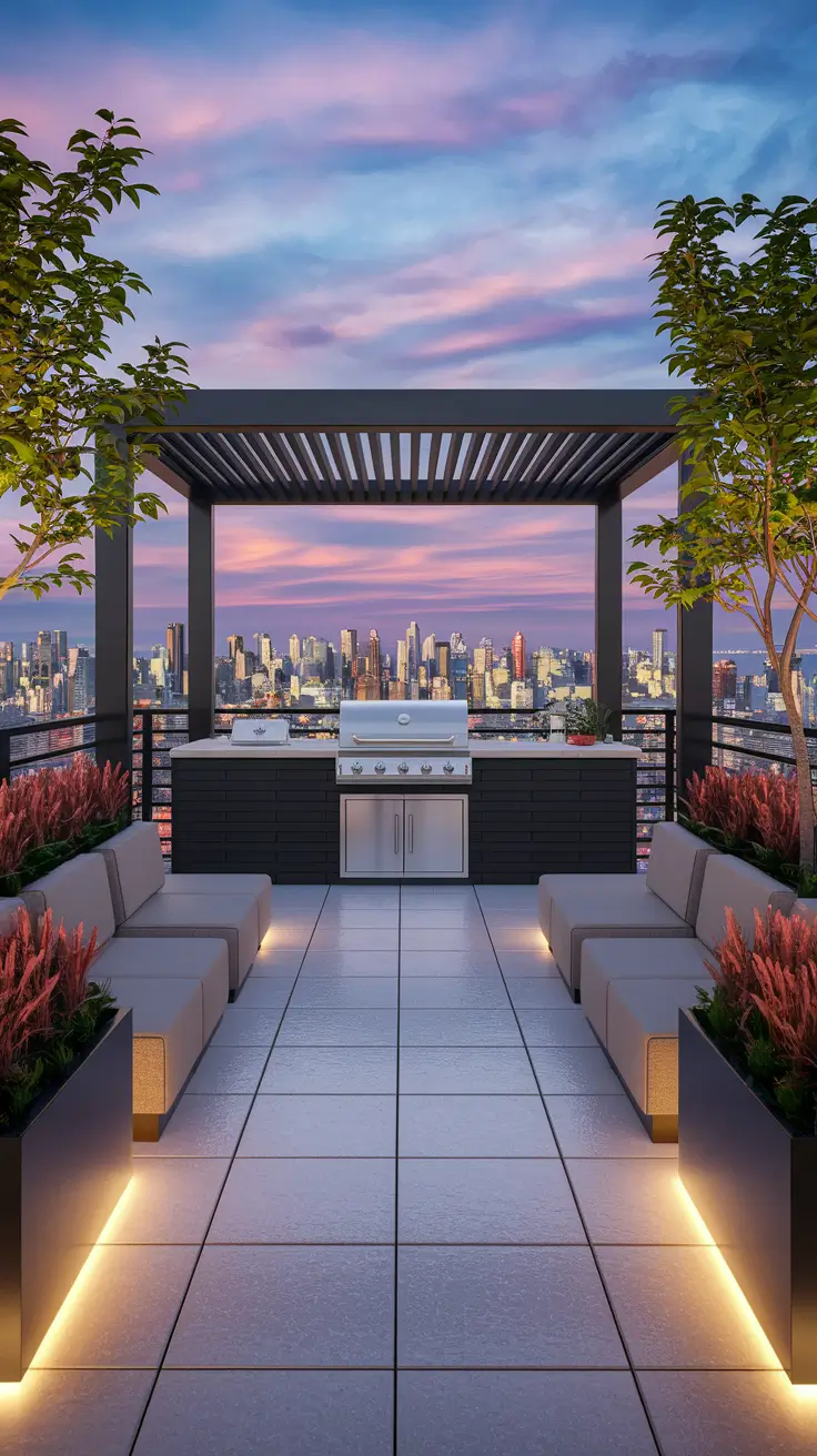 Outdoor BBQ Area with Roof: 10 Practical and Stylish Design Ideas