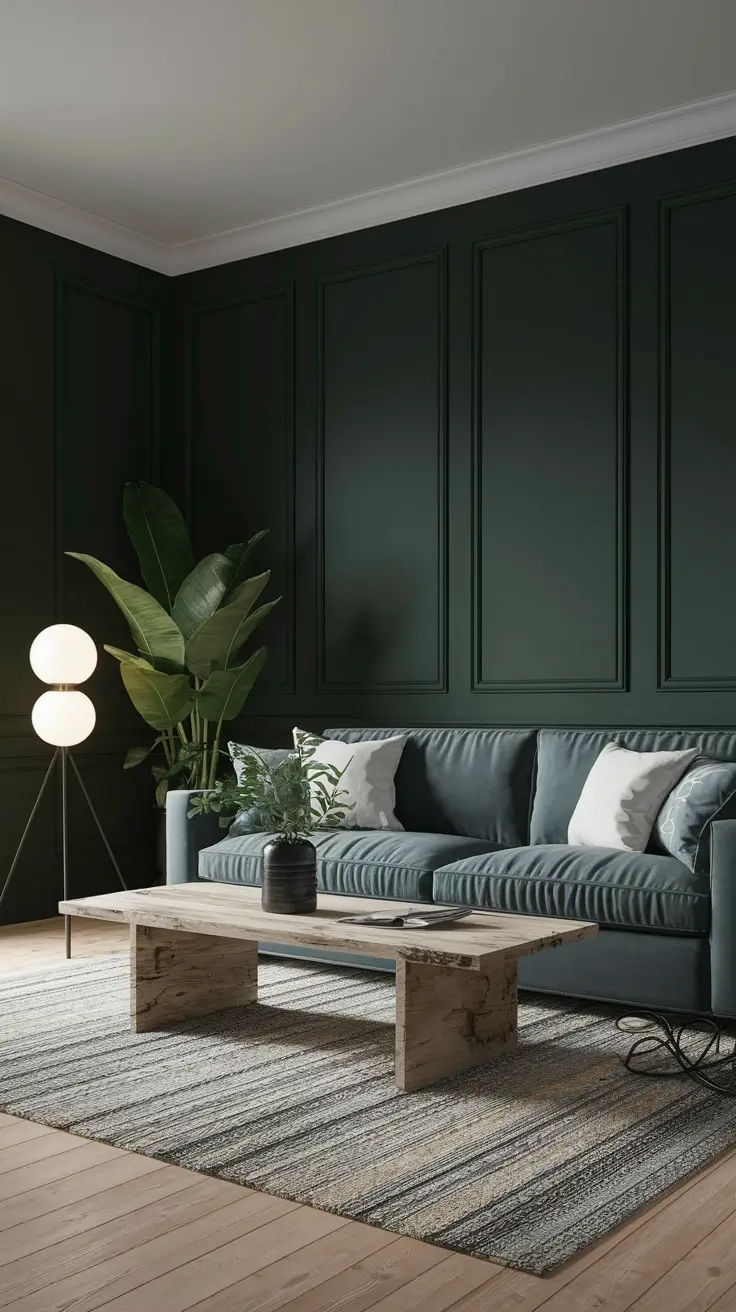 Dark Green Living Room: Inspiring Ideas and Stylish Decor Tips