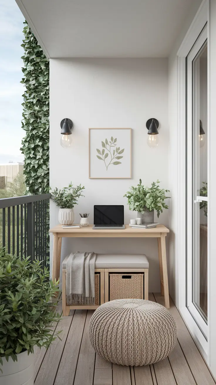 Top Balcony Workspace Ideas for Small, Stylish, and Productive Outdoor Setups