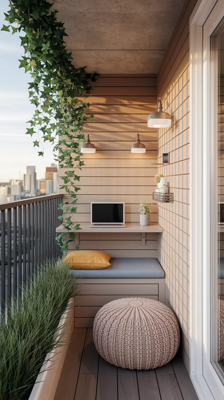 Top Balcony Workspace Ideas for Small, Stylish, and Productive Outdoor Setups
