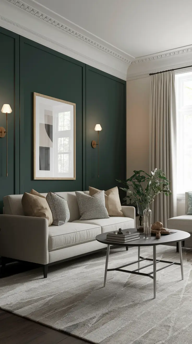 Dark Green Living Room: Inspiring Ideas and Stylish Decor Tips