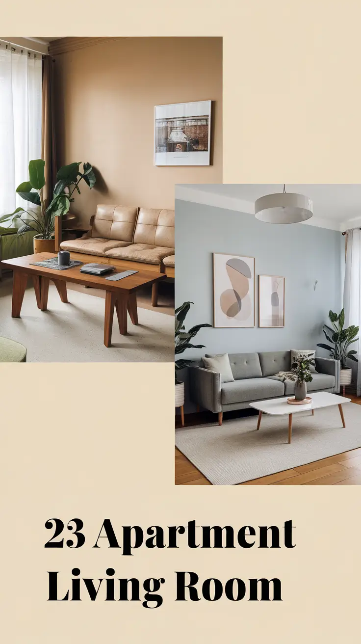 Apartment Living Room Design Ideas: Cozy, Minimalist & Modern Inspirations