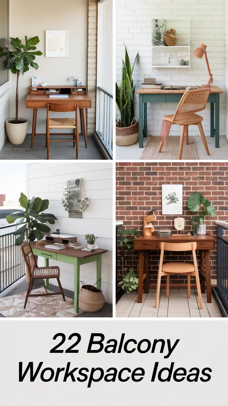 Top Balcony Workspace Ideas for Small, Stylish, and Productive Outdoor Setups