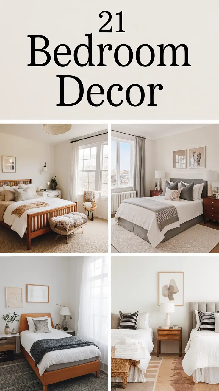 Stunning Bedroom Decor Ideas – Master, Bohemian, and Cozy Styles