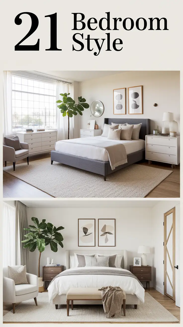 21 Inspiring Bedroom Style Ideas to Transform Your Space with Modern and Cozy Vibes