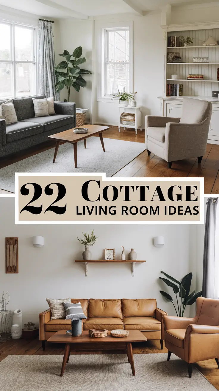 Cottage Living Room: Cozy, Timeless, and Playful Decor Ideas