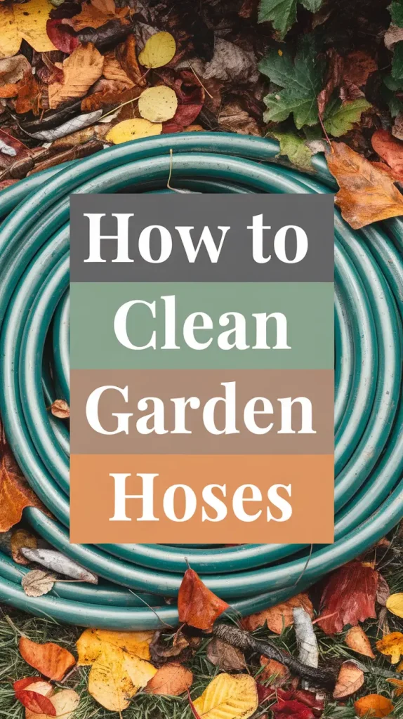 How to Clean Garden Hoses and Sprinklers Easily