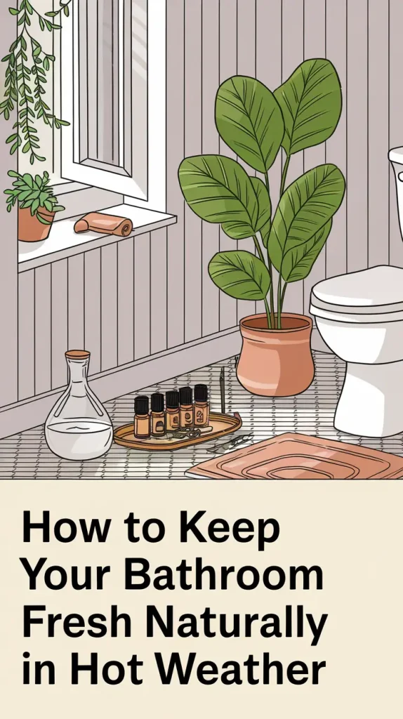 How to Keep Your Bathroom Fresh Naturally in Hot Weather