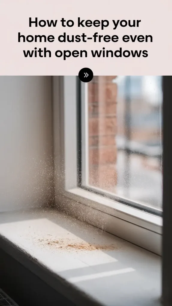 How to Keep Your Home Dust-Free in 2025 Without Giving Up Open Windows