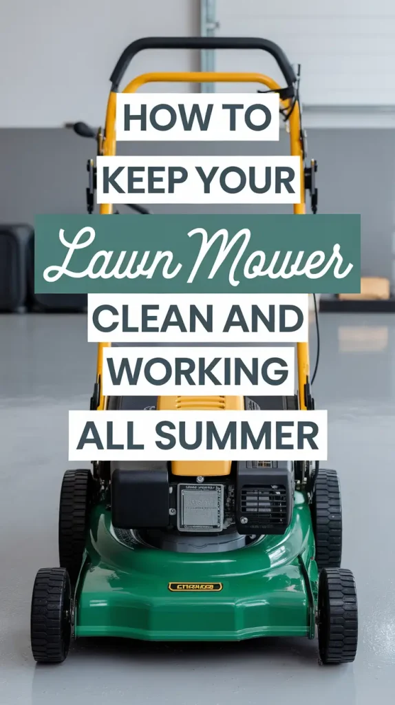 How to Keep Your Lawn Mower Clean and Working All Summer