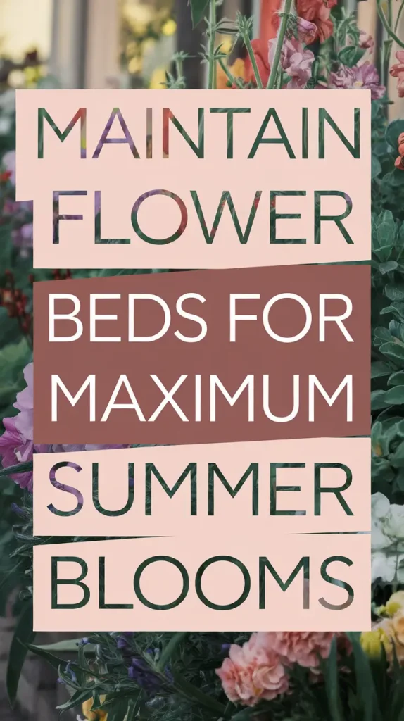 How to Maintain Flower Beds for Stunning Summer Blooms in 2025