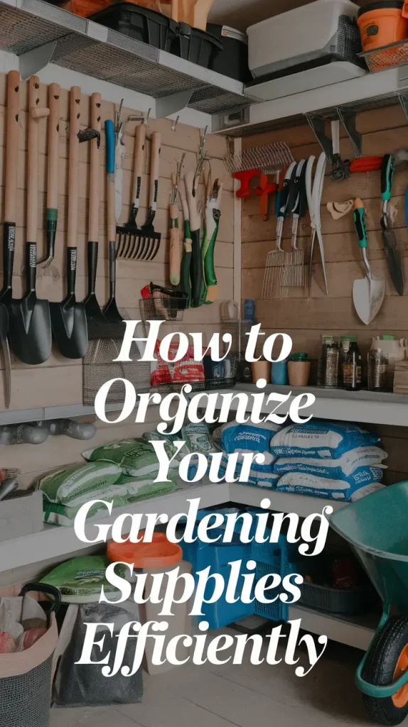 Organize Your Gardening Supplies: My Real 2025 System