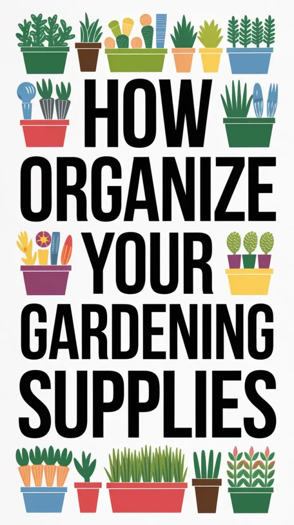 Organize Your Gardening Supplies: My Real 2025 System