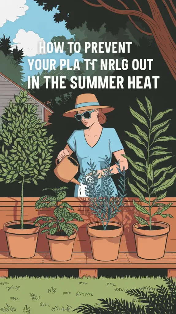 How to Prevent Your Plants From Drying Out in the Summer Heat