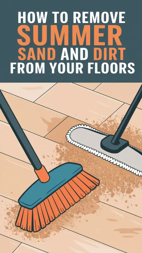 How to Remove Summer Sand and Dirt From Your Floors Easily and Effectively in 2025