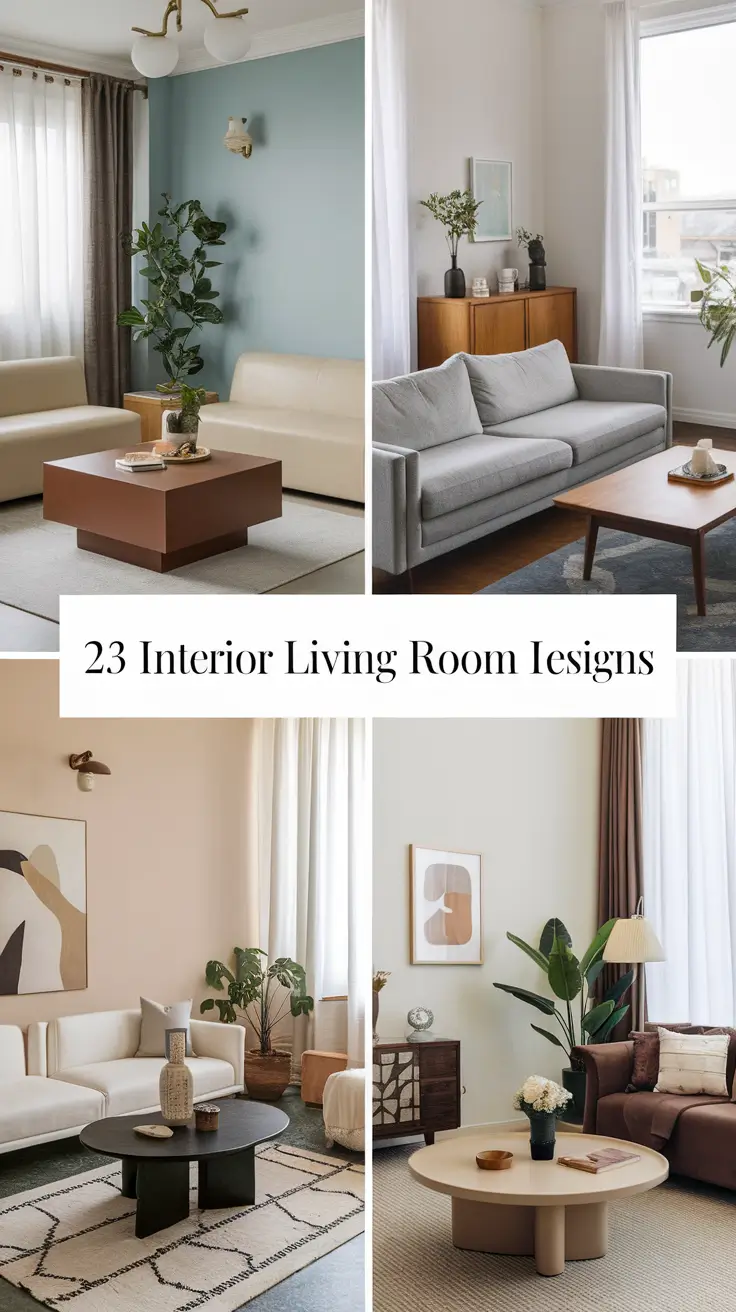 Interior Living Room Ideas for a Beautiful, Modern and Stylish Home