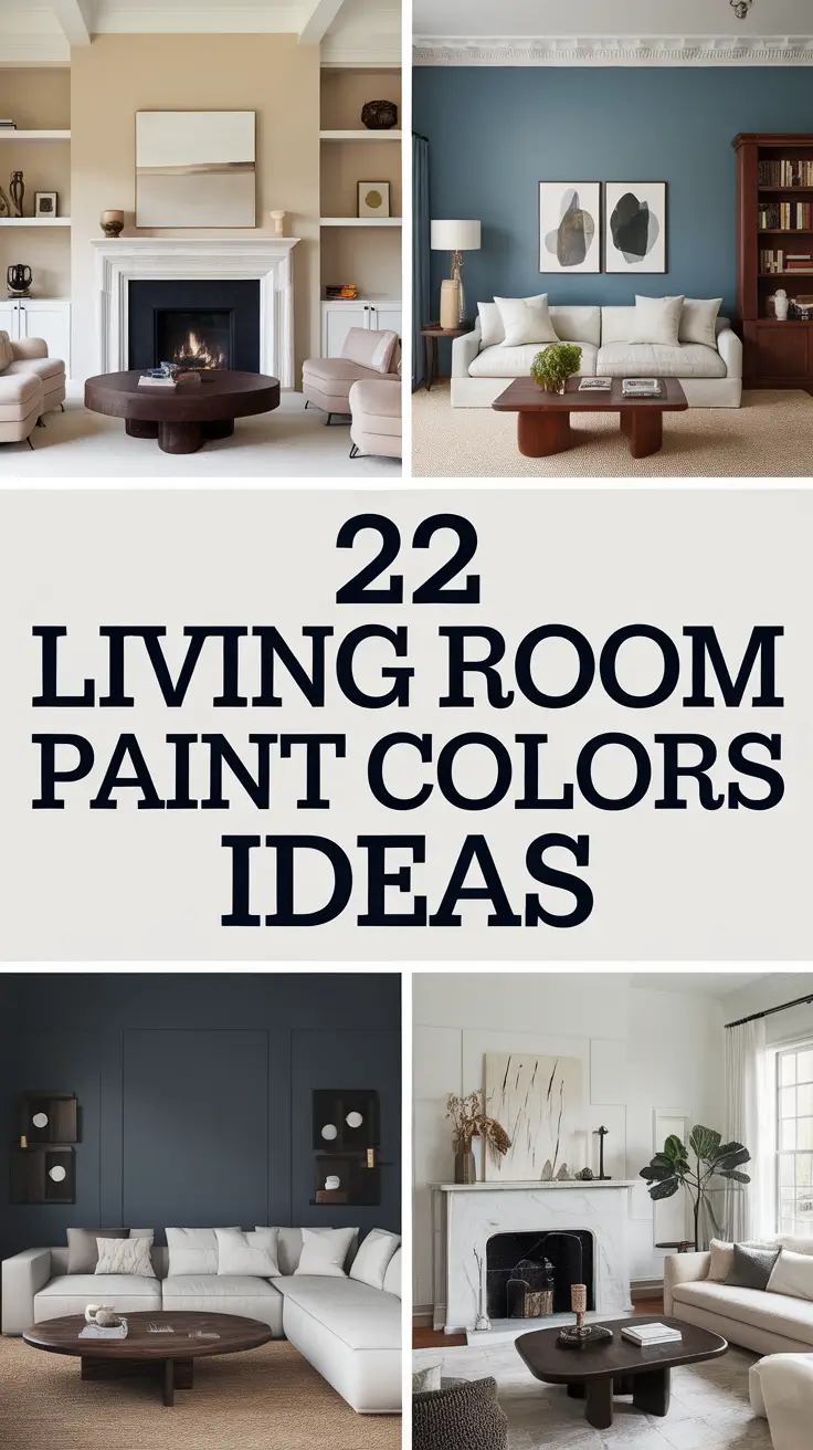 Top Living Room Paint Colors Ideas to Transform Your Space With Style and Character