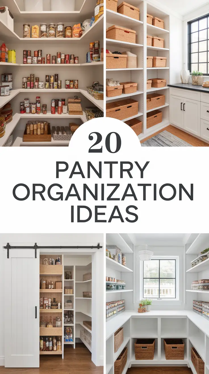 20 Pantry Cabinets Ideas for Stylish and Functional Kitchen Organization