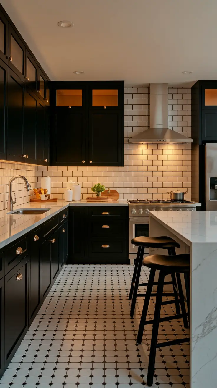 Black and White Kitchen: Inspiring Design Ideas for a Timeless Modern Look
