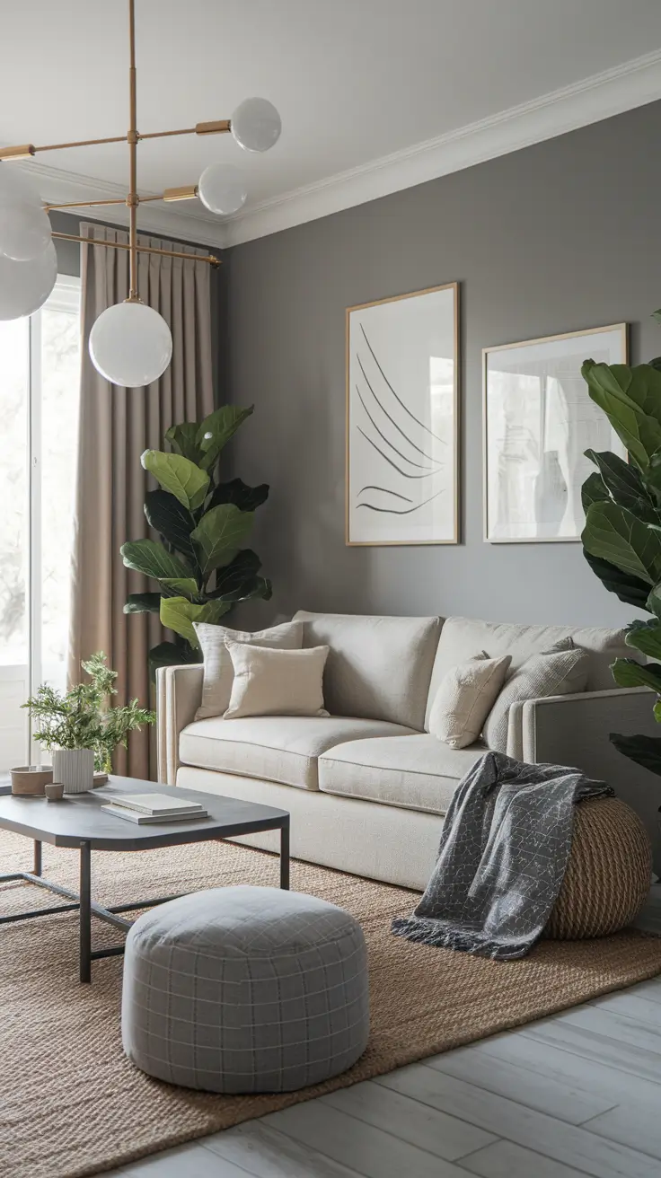 Stylish Grays for Living Room: Modern Decor Ideas That Redefine Neutrals
