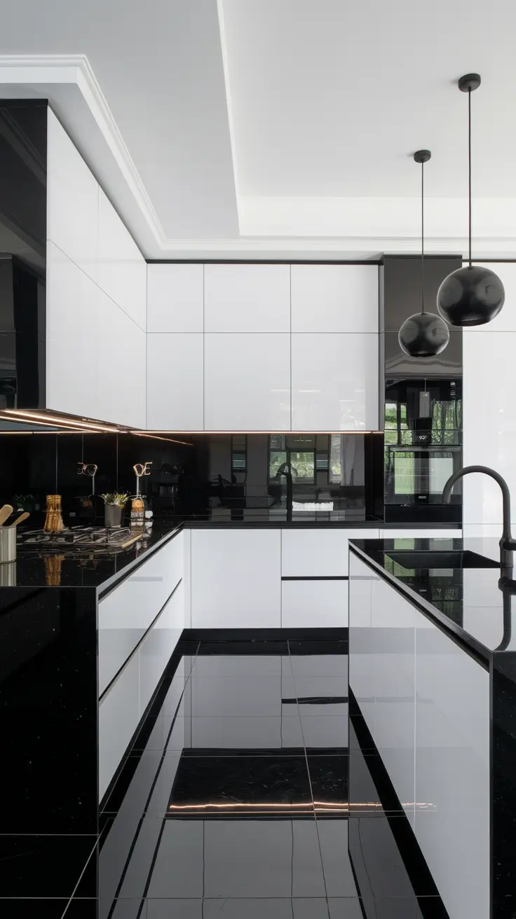 Black and White Kitchen: Inspiring Design Ideas for a Timeless Modern Look