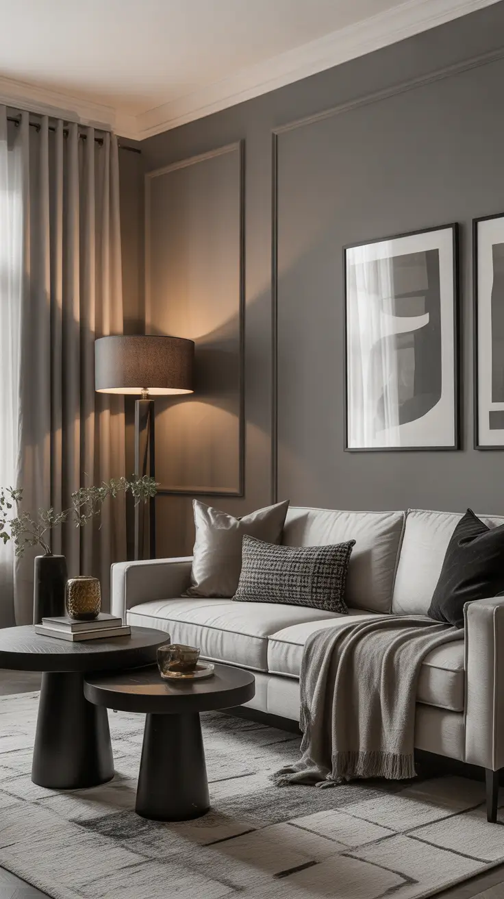 Stylish Grays for Living Room: Modern Decor Ideas That Redefine Neutrals